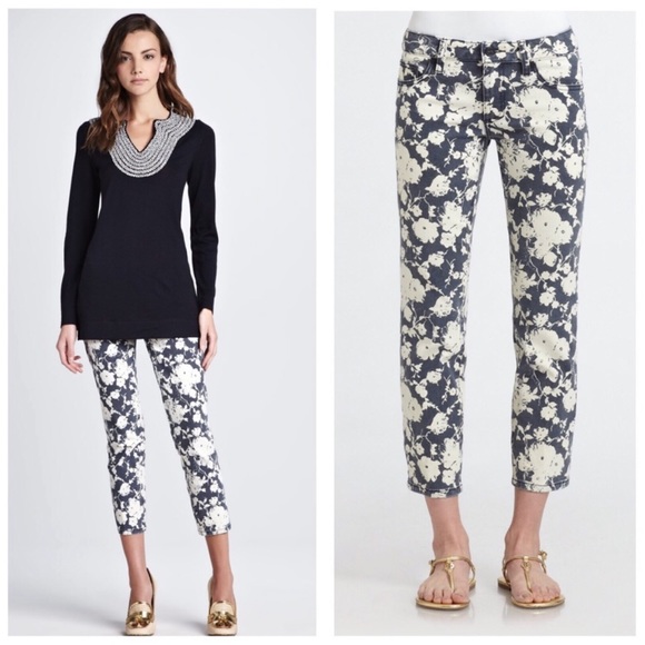 Tory Burch Denim - Tory Burch Alexa Cropped Skinny jeans. Size 30
